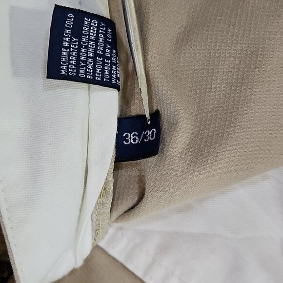 VTG 90s Polo Golf Ralph Lauren Mens 36x30 Corduroy Fairway Pants Pleated Cords - Picture 15 of 16